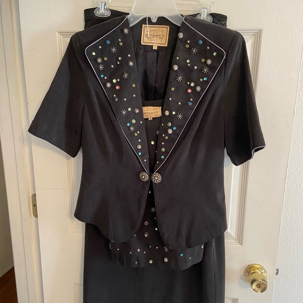 Three piece Double D Ranch dress